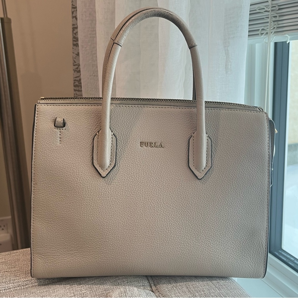 FURLA leather handbag